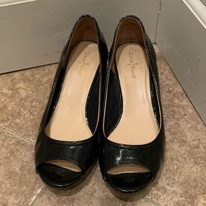 Cole Haan x Nike Air peep toe wedge